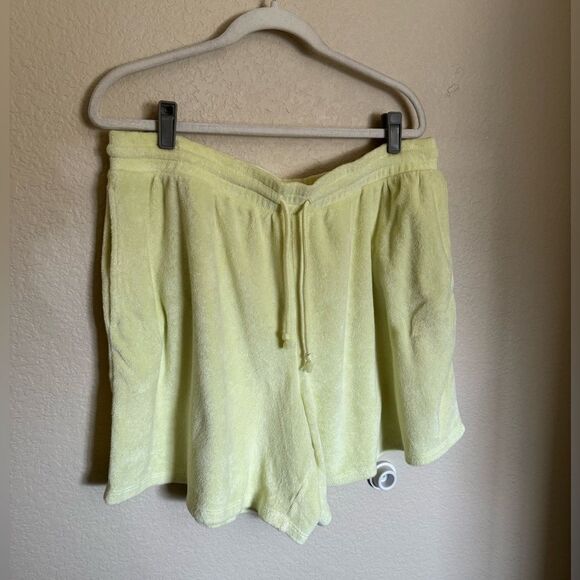 Wilfred‎ Free Popsicle 7“ Short Sz XL in Chamomile Yellow French Terry Cloth - Picture 7 of 10